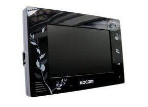 Цветной монитор без трубки Kocom KCV-A374LE-4 чёрный
